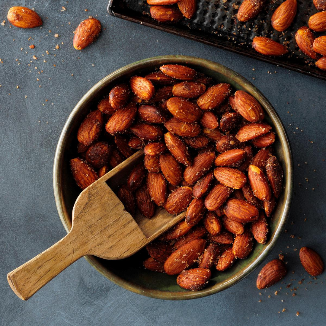 Spicy almonds